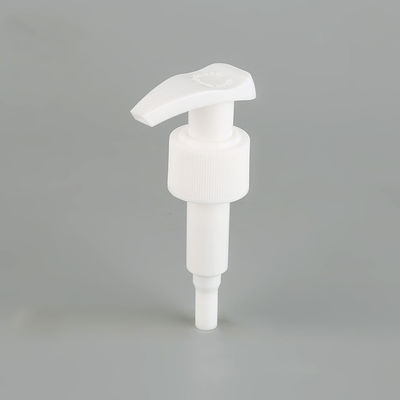 24mm 28m Konfigurowalna pompa dozująca balsam Biały szampon Mydło Żel pod prysznic Pompa