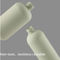 Matowa zielona plastikowa butelka z pompką do szamponu HDPE okrągła 200 ml 500 ml
