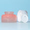 100ml 120ml Luksusowe opakowanie kosmetyczne Różowy szklany akrylowy balsam do twarzy Essence Cream Jar