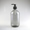 Konfigurowalny 500 ml Plastikowa butelka z pompką do szamponu Balsam do mycia rąk