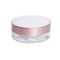 8g Pink Plastic Cosmetic Packaging Luźny słoik z proszkiem z elastyczną siatką ekranu