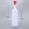 16,7 uncji 500 ml Srebrno-białe plastikowe butelki z pompką do szamponu Pusty dozownik balsamu do łazienki