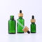 100 ml 50 ml 30 ml 15 ml Zielony olejek Szklane butelki z zakraplaczem Zakraplacz do oczu Bambusowy słoik kosmetyczny