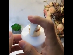 500 ml aluminiowa pompa plastikowa butelka szamponu biała butelka do mycia ciała